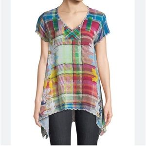 NWOT JOHNNY WAS TUNIC - SZ XXL